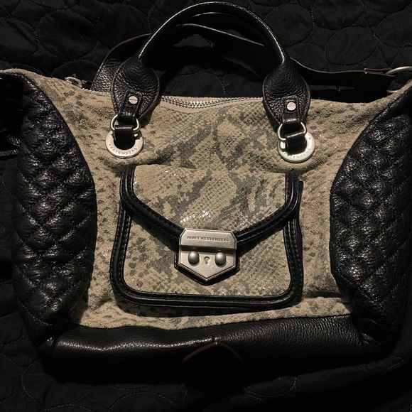 Aimee Kestenberg Handbags - Aimee Kestenberg snake print leather handbag